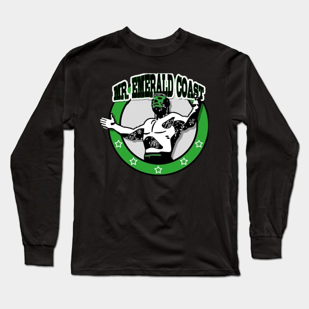 Masked Mr. Emerald Coast Long Sleeve T-Shirt by Mr. Emerald Coast 